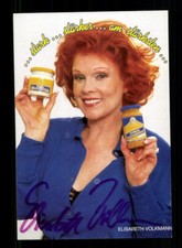 Elisabeth Volkmann Autogrammkarte Original Signiert + F 3284