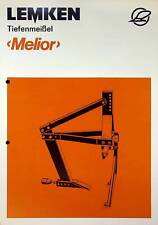 241027) Lemken Tiefenmeißel - Melior - Prospekt 197?