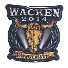 Wacken 2014 - 25th Anniversary -  Aufkleber - unbenutzt - Schönes Sammlerstück