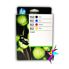 ORIGINAL HP 950 951 MULTIPACK - 6ZC65AE - OFFICEJET PRO 8100 8600 - MHD 2024