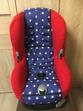 Bezug für Maxi-cosi Priori XP und Priorifix NEU blau-rot mit Sternen