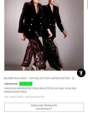 ZARA STUDIO Kleid BLAZER AUS