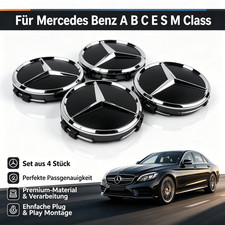 Für Mercedes Benz 4stk 75mm