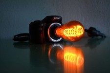 Kameralampe Retrolampe Vintage Kamera Fotografie Deko Tischlampe