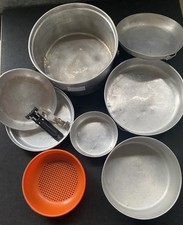 10-teilg Camping Töpfe SET