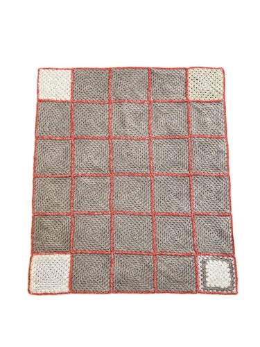 Häkeldecke aus alpaka - aus, wolle