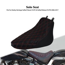 Fahrersitz Solositz Rot Nähte