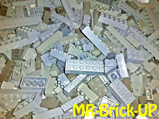 Lego® 400 g / 0,4 kg - graue Basic Steine Bausteine - City Star Wars grau (L004)