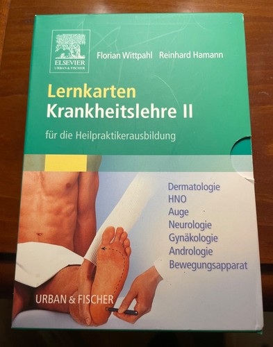 Lernkarten krankheitslehre - krankheitslehre, ii
