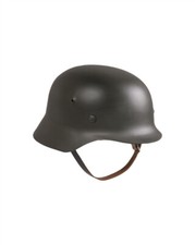 deutscher Stahlhelm M35 (Repro), Gefechtshelm, Helm, WWII, Military     -NEU-