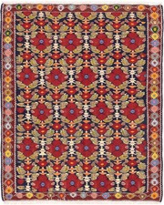 Kelim Senneh Teppich 120x145