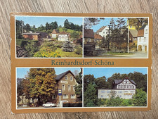 Ansichtskarte, AK, Reinhardtsdorf Schöna, DDR, gelaufen