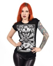 Baphomet damen capsleeve - baphomet,