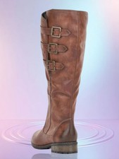 REMONTE  GR 44 ECHT LAMMFELL DAMENSCHUHE STIEFEL 