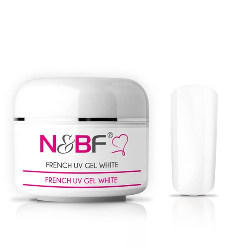French nails gel white - gel,