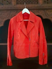 Velourslederjacke (Echtleder)