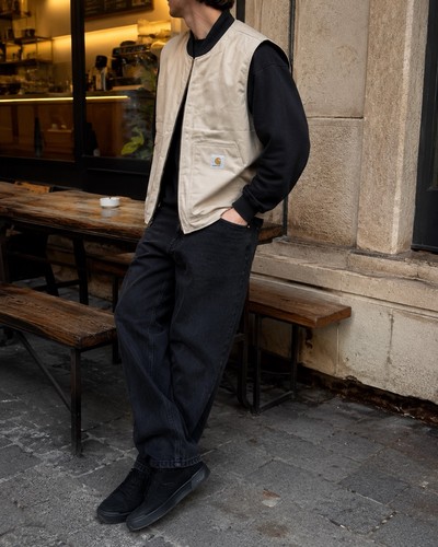 Carhartt wip weste beige - carhartt,