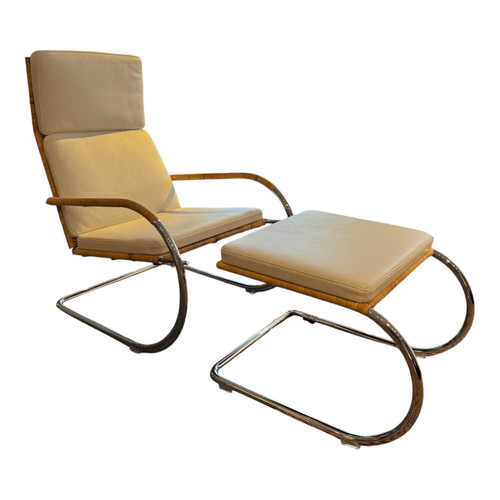 Tecta sessel d35 leder - sessel, d35-ii