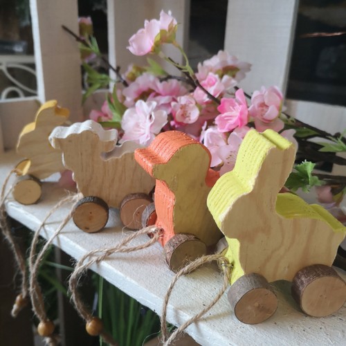 Holz hase ente - 4,