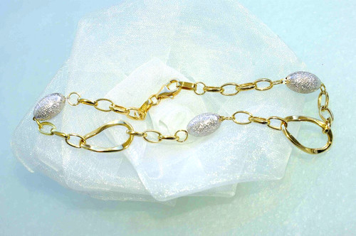 Armband 750 gelbgold - 20,
