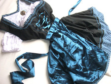 Dirndl Balkonett Trachtenkleid Kleid Landhauskleid Dirndel Bluse Schürze Gr. 52