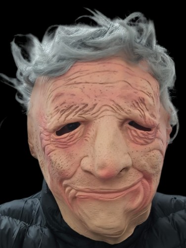 Realistische opa maske - opa,