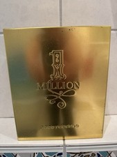 Leere Geschenkbox aus Blech von 1 Million Paco Rabanne -selten