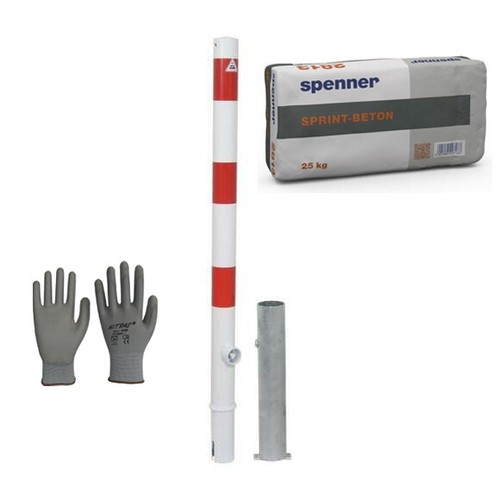 Absperr feuerwehrpfosten - absperr-,