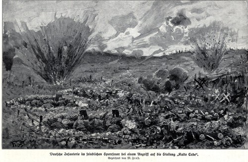 1916 flandern kalte erde - kalte,