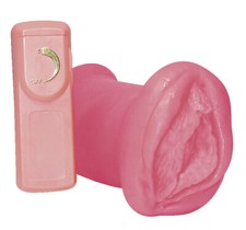 Vagina Masturbator Lustmuschi Natur Vibration Pussy pink Vibration