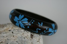 Armreif aus Holz  handbemalt  verschiedene Farben