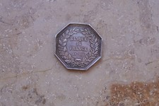 Jeton Ag Banque de France 1800