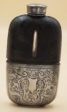 Alter Antik Flachmann Taschenflasche