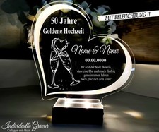 Geschenk Goldene Hochzeit 50