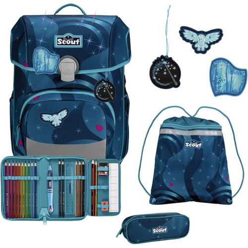 Scout neo schulranzen set led - set,