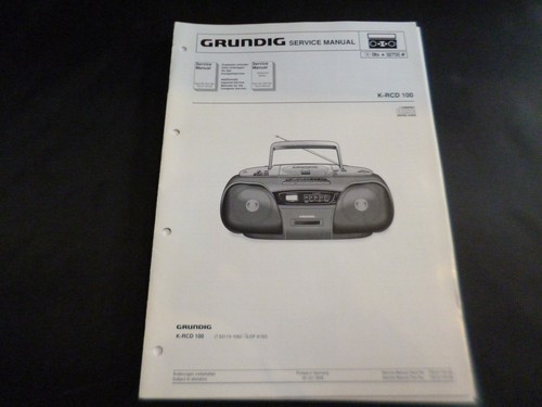 Original service manual - original,
