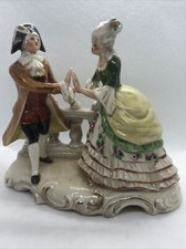 Antike Porzellan Tanzende Paar