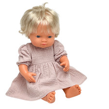 Puppenkleid für 34–38 cm