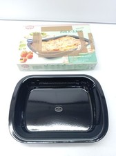 Dr. Oetker Back-Idee Kreativ Dessert- und Auflaufform aus Emaille, 39,5 x 28 