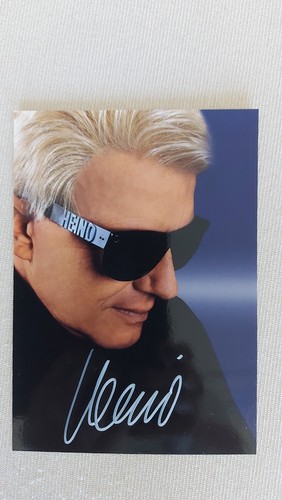 Heino autogrammkarte - heino,