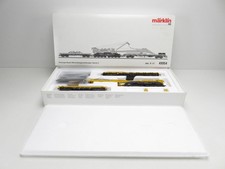 (YHG015) Märklin 49954 H0 AC Kranwagen 100 mit Auslegerschutzwagen, mfx+, Sou...