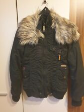 Winterjacke khujo schwarz S Damen Neu mit Pelz und Bund