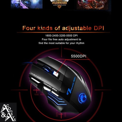 Tasten gaming maus - 7, pc