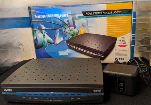 Zyxel prestige 650h t - 650h, t-dsl