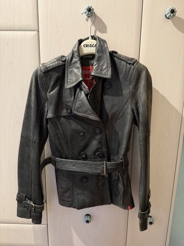 Esprit edc lederjacke - lederjacke, mit
