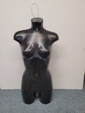 Schaufensterpuppe- Torso schwarz-zum anhängen, oder hinstellen Plastik, robust