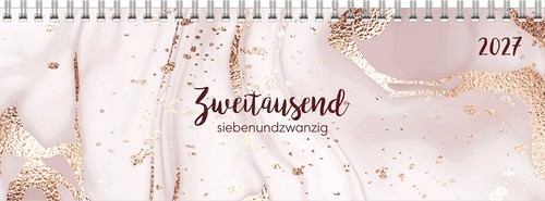 Tischquerkalender style marmor - style,