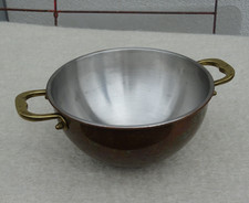 Schlagschüssel Patisserieschüssel Kupfer Ø 23 cm  Kupfertopf  0,75kg