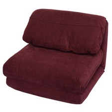 B-Ware Schlafsessel MCW-E68, Klappsessel Relaxsessel, Stoff/Textil, bordeaux