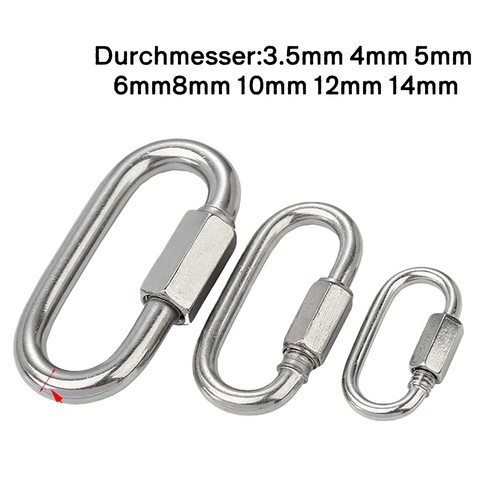 Schraubkarabiner